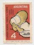 Stamps Argentina -  Campaña Mundial contra el Hambre