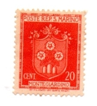 Stamps San Marino -  POSTE REP.S.MARINO(MONTEGIARDINO)