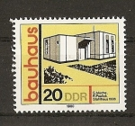 Stamps : Europe : Germany :  Estilo de construccion  "Bauhaus"