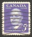 Stamps : America : Canada :  arthur meighen, político