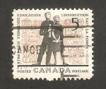 Sellos de America - Canad� -  conferencia internacional sobre la educación