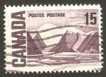 Stamps Canada -  Cuadro de artista canadiense, Isla Bylot
