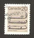Stamps Canada -  patines para hielo