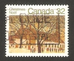 Stamps Canada -  862 - Navidad, iglesia