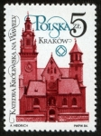 Sellos de Europa - Polonia -  POLONIA - Centro histórico de Cracovia