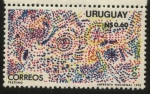 Sellos de America - Uruguay -  Navidad año 1975
