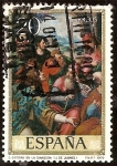 Stamps Spain -  Día del Sello. San Esteban en la Sinagoga - Juan de Juanes