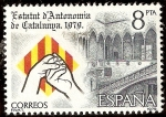 Stamps Spain -  Proclamación del Estatuto de Autonomía de Cataluña