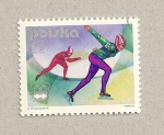 Stamps Poland -  Patinadores