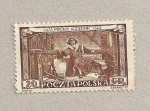 Stamps Poland -  Escena teatro