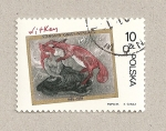 Stamps Poland -  Pintura de Stanislaw Ignacy