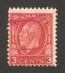 Stamps : America : Canada :  george V