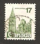 Sellos de America - Canad� -  el parlamento