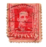 Stamps Spain -  Alphonse XIII-TIPO I