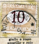 Stamps : Europe : Italy :  Segnatasses Edicion 1870