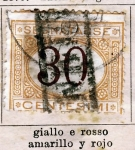 Stamps : Europe : Italy :  Segnatasses Edicion 1870