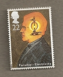Stamps United Kingdom -  Avances Cientificos: Faraday