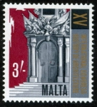 Sellos de Europa - Malta -  MALTA - Ciudad de la Valette