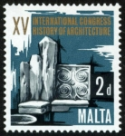 Stamps Malta -  MALTA - Templos Megaliticos de Malta