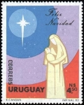 Stamps : America : Uruguay :  Navidad 1983