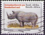 Stamps Africa - South Africa -  Rinoceronte