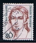 Stamps Germany -  Clara Shhumann