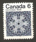 Stamps Canada -  Navidad, copos de nieve