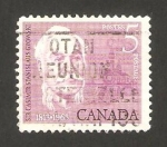 Stamps Canada -  150 anivº del nacimiento del ingeniero casimir stanislas gzowski