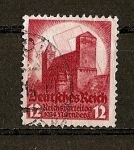 Stamps : Europe : Germany :  Segundo Congreso de Nuremberg.