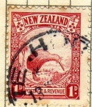 Sellos de Oceania - Nueva Zelanda -  Apterix