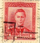 Stamps New Zealand -  GeorgeVI
