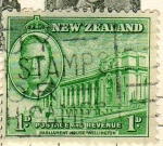 Stamps New Zealand -  Parlamento de Wellington