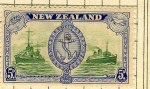 Stamps New Zealand -  Conm. de la Paz