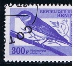 Stamps : Africa : Benin :  Phylloscopus