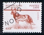 Sellos de Africa - Benin -  Licaon pictus