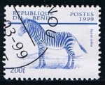 Stamps Benin -  Cebra