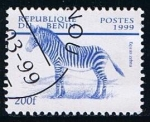 Sellos de Africa - Benin -  Cebra