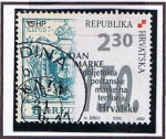 Stamps Croatia -  Dan Marke