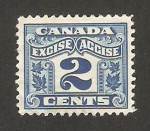 Stamps : America : Canada :  impuesto especial