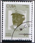 Stamps Cuba -  Quintin bandera