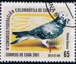 Stamps Cuba -  IV Congreso Federacion Colombofila de Cuba (Paloma Mosaico )