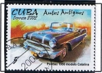 Stamps Cuba -  Autos Antiguos ( Pontiac 1965 md. Catalina )