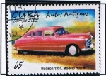 Stamps : America : Cuba :  Autos Antiguos ( Hudson 1951 md. Hornet )