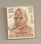 Sellos de Asia - India -  Swami Shraddhanand