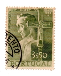Stamps : Europe : Portugal :  4ºCENTENARIO DE LA FUNDACION DE SAN PAULO.BRASIL