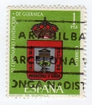Stamps Spain -  Escudo de Guernica
