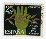 Stamps Spain -  Años de Paz