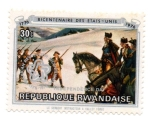 Stamps : Africa : Rwanda :  BICENTENARIO-DE-ETATS-UNIS