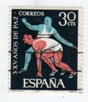 Stamps Spain -  Lanzamiento de Jabalina