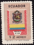 Sellos de America - Ecuador -  ESCUDO DE LOJA